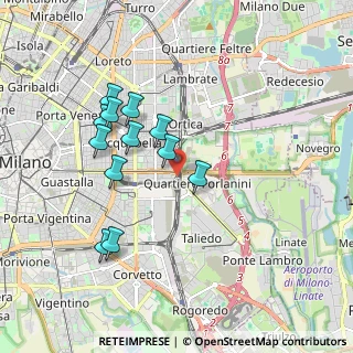 Mappa Via Decemviri, 20137 Milano MI, Italia (1.705)