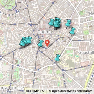 Mappa Via Flavio Baracchini, 20123 Milano MI, Italia (0.479)