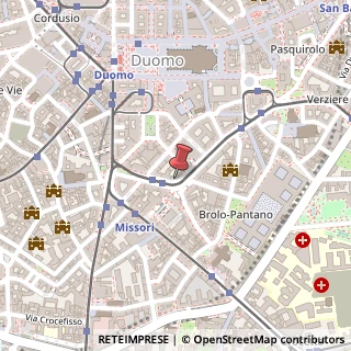 Mappa Via Larga, 26, 20122 Milano, Milano (Lombardia)