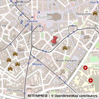 Mappa Via Larga, 16, 20122 Milano, Milano (Lombardia)