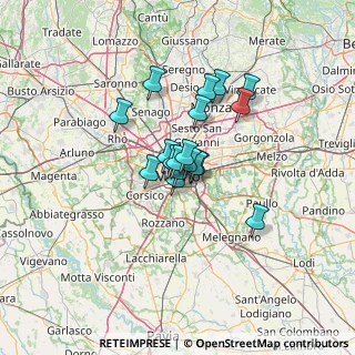 Mappa Via Flavio Baracchini, 20123 Milano MI, Italia (8.26944)