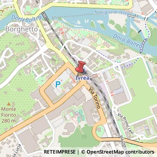 Mappa Corso Costantino Nigra, 90, 10015 Ivrea, Torino (Piemonte)