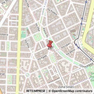 Mappa Piazza Vesuvio,  1, 20144 Milano, Milano (Lombardia)