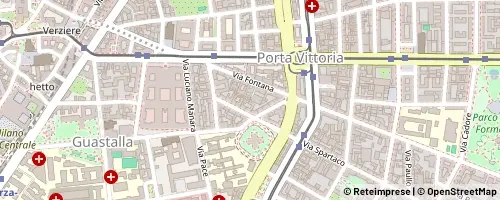 Mappa Milano
