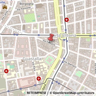 Mappa Via Fontana, 18, 20122 Milano, Milano (Lombardia)