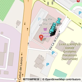 Mappa Via Ca' di Cozzi, 37100 Verona VR, Italia (0.00741)