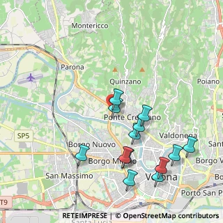 Mappa Via Ca' di Cozzi, 37100 Verona VR, Italia (2.13538)