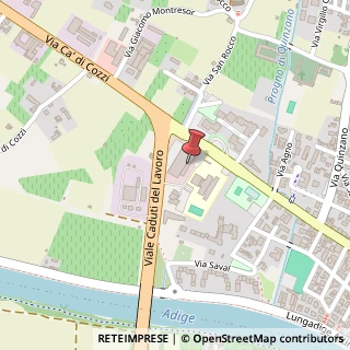 Mappa Via Ca' di Cozzi, 41, 37124 Verona, Verona (Veneto)