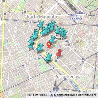 Mappa Via Donato Bosso, 20123 Milano MI, Italia (0.332)