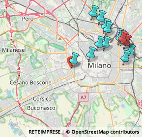 Mappa Viale Ergisto Bezzi, 20100 Milano MI, Italia (4.844)