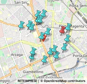 Mappa Viale Ergisto Bezzi, 20100 Milano MI, Italia (0.845)