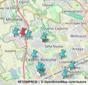 Mappa Via Fratelli di Dio, 20152 Milano MI, Italia (2.33818)