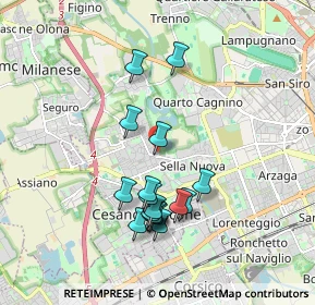 Mappa Via Fratelli di Dio, 20152 Milano MI, Italia (1.7)