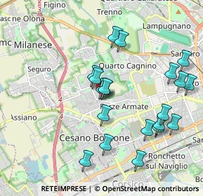 Mappa Via Fratelli di Dio, 20152 Milano MI, Italia (1.968)