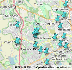 Mappa Via Fratelli di Dio, 20152 Milano MI, Italia (2.159)