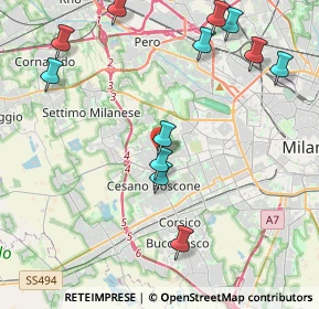 Mappa Via Fratelli di Dio, 20152 Milano MI, Italia (4.855)