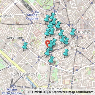 Mappa Via del Torchio, 20123 Milano MI, Italia (0.359)