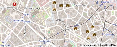Mappa Milano