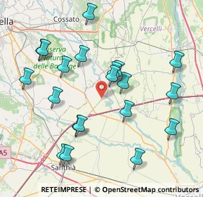 Mappa Buronzo, 13040 Buronzo VC, Italia (8.3015)