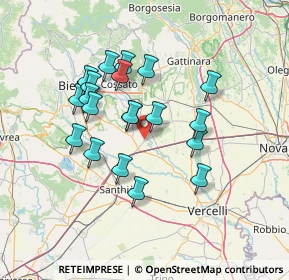 Mappa Buronzo, 13040 Buronzo VC, Italia (12.288)