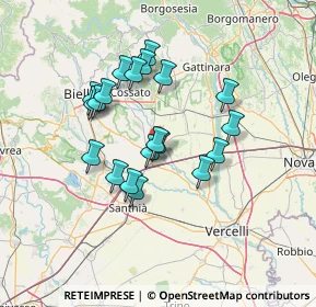 Mappa Buronzo, 13040 Buronzo VC, Italia (11.7975)