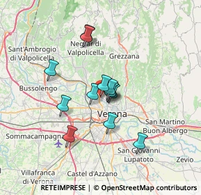 Mappa Via Cà di Cozzi, 37124 Verona VR, Italia (4.97538)