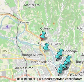 Mappa Via Cà di Cozzi, 37124 Verona VR, Italia (2.595)