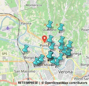 Mappa Via Cà di Cozzi, 37124 Verona VR, Italia (1.784)