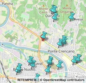 Mappa Via Cà di Cozzi, 37124 Verona VR, Italia (1.3265)