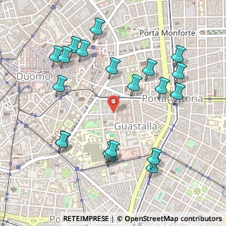 Mappa Via Carlo Freguglia, 20122 Milano MI, Italia (0.568)