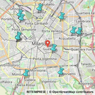 Mappa Via Carlo Freguglia, 20122 Milano MI, Italia (2.80417)