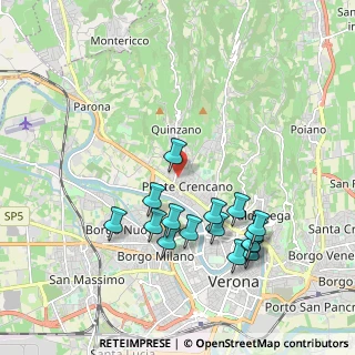 Mappa Via Astico, 37128 Verona VR, Italia (1.97438)