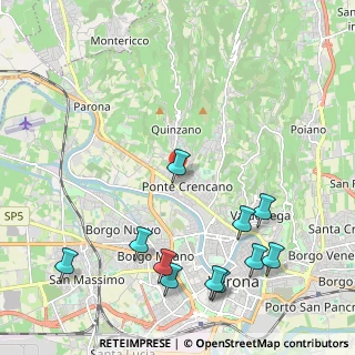 Mappa Via Astico, 37128 Verona VR, Italia (2.61182)