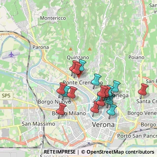 Mappa Via Astico, 37128 Verona VR, Italia (1.66211)