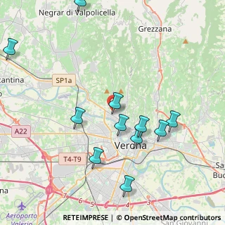 Mappa Via Astico, 37128 Verona VR, Italia (4.38818)
