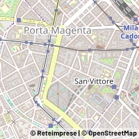 Mapa Milano