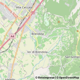 Mappa Brendola