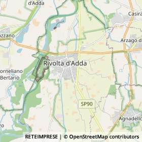Mappa Rivolta d'Adda