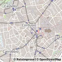 Mapa Milano
