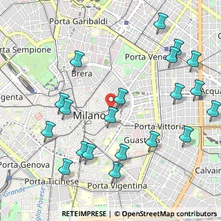 Mappa Corso Vittorio Emanuele Ang, 20121 Milano MI, Italia (1.263)