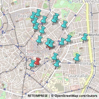 Mappa Corso Vittorio Emanuele Ang, 20121 Milano MI, Italia (0.461)