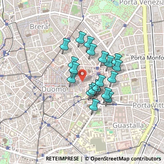 Mappa Corso Vittorio Emanuele Ang, 20121 Milano MI, Italia (0.327)