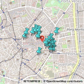 Mappa Corso Vittorio Emanuele Ang, 20121 Milano MI, Italia (0.274)