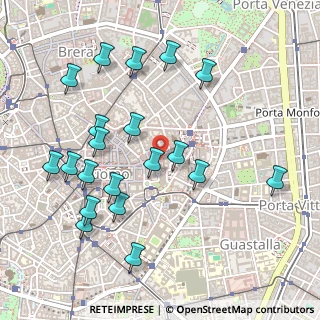 Mappa Corso Vittorio Emanuele Ang, 20121 Milano MI, Italia (0.543)