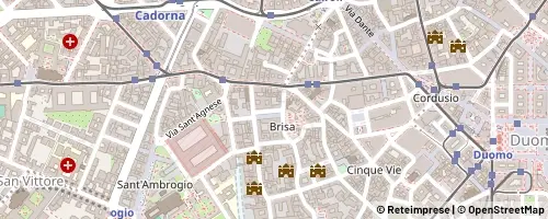 Mappa Milano