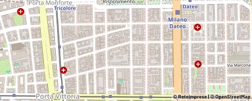 Mappa Milano