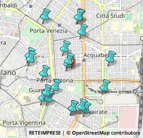 Mappa Via Goffredo Mameli, 20129 Milano MI, Italia (1.0205)