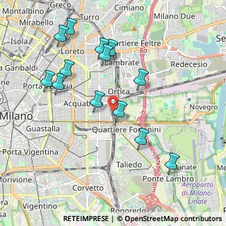 Mappa Via Roberto Ardigò, 20133 Milano MI, Italia (2.06)