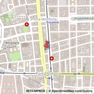 Mappa Viale Bianca Maria, 10, 20129 Milano, Milano (Lombardia)