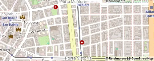 Mappa Milano